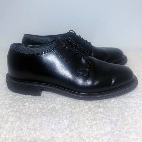 Other - Bates Uniform Men’s Oxfords Black Size 8 E Uniform Dress Leather Shoes